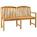 Panchina in legno intagliata a mano Naturale 179,5 x 61 x 90 cm - Foto miniatura 1