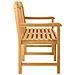 Panchina in legno intagliata a mano Naturale 179,5 x 61 x 90 cm - Foto miniatura 4