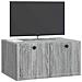 Mobile Porta TV da Muro Grigio Sonoma 59,5 x 41 x 30 cm - Foto miniatura 2