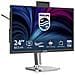 Serie 4000 24B2U4301H / 00 Monitor PC 60,5 cm (23.8") 1920 x 1080 Pixel Full HD LCD Grigio - Foto miniatura 2