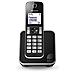 Cordless KX-TGD310 con Vivavoce e Sveglia colore Nero - Foto miniatura 1