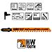 3 Lame Seghetto X Fibre-cement Hm 100x5-20x6tpi (diritto) - Foto miniatura 1