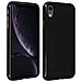 Cover Iphone Xr Silicone Gel Morbido Contorno Glossy Nera - Foto miniatura 1