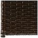 Baule da Giardino Marrone 150x100x100 cm in Polyrattan - Foto miniatura 7