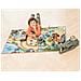 Spielteppich Wild Life Figurine, Multicolore, 42477 - Foto miniatura 3
