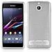 Custodia Compatibile Con Sony Xperia E1 In Argento - Coperchio Protettivo In Silicone Tpu Flessibile Con Design Spazzolato - Foto miniatura 1