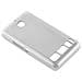 Custodia Compatibile Con Sony Xperia E1 In Argento - Coperchio Protettivo In Silicone Tpu Flessibile Con Design Spazzolato - Foto miniatura 5
