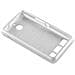 Custodia Compatibile Con Sony Xperia E1 In Argento - Coperchio Protettivo In Silicone Tpu Flessibile Con Design Spazzolato - Foto miniatura 6
