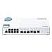 Switch QSW-M408-2C 2 Porte Gigabit 10 / 100 / 100 con 2 Porte Ethernet SFP - Foto miniatura 2