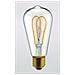Lampadina Curved Clear, Con Filamento A Cuore, Trasparente In Vetro, 6,4 X 6,4 X 14,6 Cm, 1 X E27, 5w, 280lm, 2200k, 240v - Foto miniatura 1