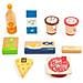 -11441 Set Di Prodotti Da Frigor E Surgelati Fresh, In Legno, Accessori Per Negozietto E Cucina Da Gioco, 9 Pezzi Giocattoli, Multicolore, 11441 - Foto miniatura 2