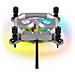 Waterblock Per Processore Hydro X Series Xc7 Rgb (1200 / Am4) - Argento (cx-9010008-ww)  - Foto miniatura 4