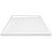 Piatto Doccia Con Superficie Puntinata Bianco 80x100x4cm In Abs - Foto miniatura 4