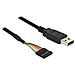 1.8m USB2.0-A / TTL 6-p USB 2.0-A TTL 6-p Nero cavo di interfaccia e adattatore - Foto miniatura 2