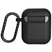 Custodia In Silicone Per Apple Airpods U, Nera - Foto miniatura 5