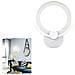 Applique Led Anello In Vetro A Parete Luce Naturale 4000k Lampada Interno 9w - Foto miniatura 1