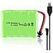 1 Pezzo Batteria Ricaricabile 6v Ni-mh 2400 Mah Per Controllo Remoto Auto + Cavo Carica Usb - Foto miniatura 1