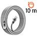 Cavo di rete Ethernet RJ45 Categoria 6 Grigio - Foto miniatura 3