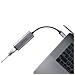Ade-25r Adattatore Per Inversione Del Genere Dei Cavi Usb Type A Rj-45 Grigio - Foto miniatura 2