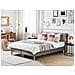 Letto Matrimoniale 180 X 200 M Grigio Chiaro Marquise - Foto miniatura 1