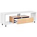 Mobile Tv Bianco E Legno Chiaro Knox - Foto miniatura 2