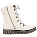 Beige Casual Closed Booties Stivaletti Sintetico E Tessile Scarpe Donna Beige Eu 36, Y3424-60 - Foto miniatura 3