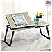 Tavolino Vassoio Da Letto Divano Per Notebook Pc Laptop Pieghevole Leggio 65x30 - Foto miniatura 1