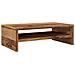 Supporto Per Monitor Legno Antico 42x24x13 Cm Legno Multistrato - Foto miniatura 5