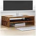Supporto Per Monitor Legno Antico 42x24x13 Cm Legno Multistrato - Foto miniatura 9