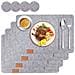 Set Di Tovagliette In Feltro Da 12 Pezzi: Pranzo Elegante E Pratico - Foto miniatura 1