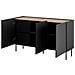 3D2SZ ONDA cassettiera 150x45x85 nero - Foto miniatura 4