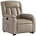 Poltrona Alzapersona Reclinabile Cappuccino in Similpelle - Foto miniatura 4