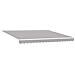 Ombrellone Retrattile Automatico  Grigio Chiaro 400x300 cm, Tessuto di Ricambio per Ombrellone  4x3 m Grigio Chiaro - Foto miniatura 4