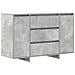 Mobile Concreto Grigio 120x41x75 cm Legno ingegnerizzato - Foto miniatura 1
