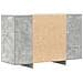 Mobile Concreto Grigio 120x41x75 cm Legno ingegnerizzato - Foto miniatura 8