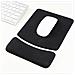 Tappetino Per Mouse Ergonomico Diviso In Silicone Con Poggiapolsi - Supporto Antiscivolo Per Ufficio E Laptop - Foto miniatura 2