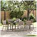Set da Pranzo per Giardino 7 pcs Grigio 190 x 90 x 75 cm - Foto miniatura 2