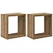Mensole da Parete 2 pcs rovere artigianale 26 x 15 x 26 cm - Foto miniatura 1