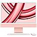 iMac M M3 59,7 cm (23.5") 4480 x 2520 Pixel PC All-in-one 8 GB 512 GB SSD macOS Sonoma Wi-Fi 6E (802.11ax) Rosa - Foto miniatura 1