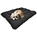 80x60 cm PRESTIGE Cuccia per cani impermeabile personalizzabile Nero - Foto miniatura 7