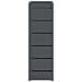 Supporto per Ombrellone Antracite 15.5 x 15.5 x 49 cm Metallo - Foto miniatura 4