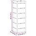 Supporto per Ombrellone Antracite 15.5 x 15.5 x 49 cm Metallo - Foto miniatura 9