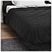 Duvet Estivo Nero 240 x 200 cm Microfibra - Foto miniatura 4