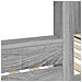 Letto a Castello per Bambini Grigio Sonoma 75 x 190 cm - Foto miniatura 9