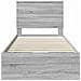 Struttura del letto con cassetto Grigio Sonoma 90 x 200 cm - Foto miniatura 8