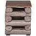 Pouf Naturale 30 x 30 x 38 cm Legno di teak solido - Foto miniatura 4