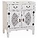Mobile Ingresso In Legno Con 2 Cassetti E 2 Ante Bianco 66x36x78h Cm - Foto miniatura 1