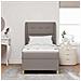 Letto a molle con materasso Talpa 190 x 90 cm Tessuto - Foto miniatura 3
