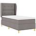 Letto a molle con materasso Talpa 190 x 90 cm Tessuto - Foto miniatura 5