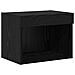 Unità a muro per TV con LED 5 pcs Rovere Nero 80 x 30 x 40 cm - Foto miniatura 6